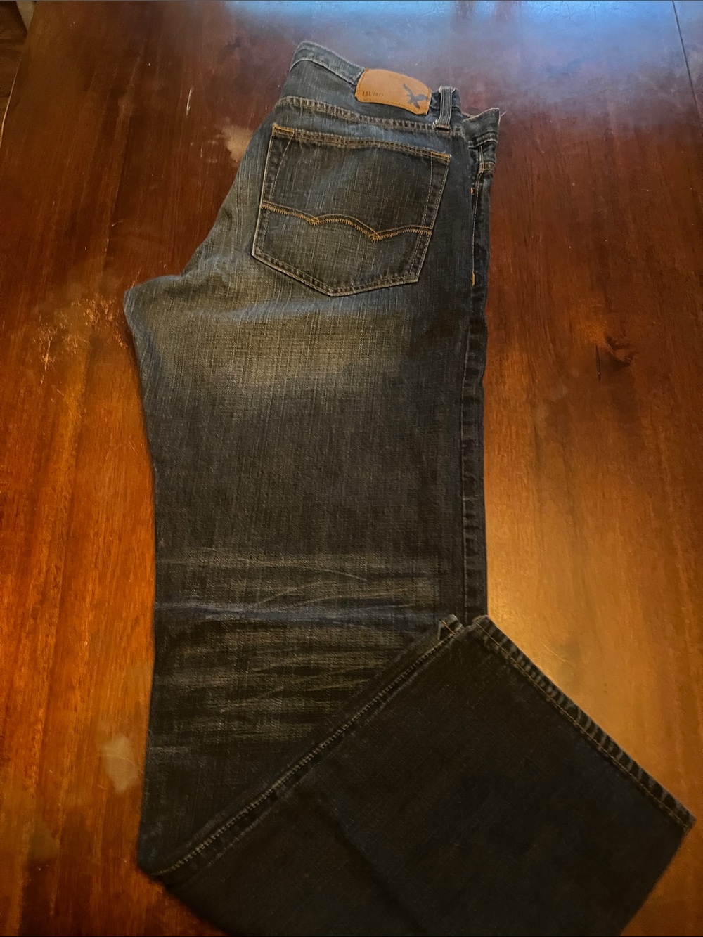American Eagle Outfitters Dark Blue Bootcut Jeans